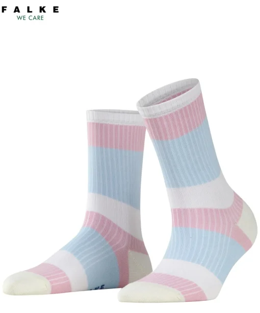 Blocky Stripe Dames Sokken