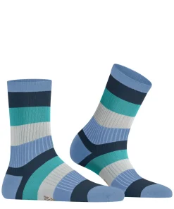 Blocky Stripe Dames Sokken
