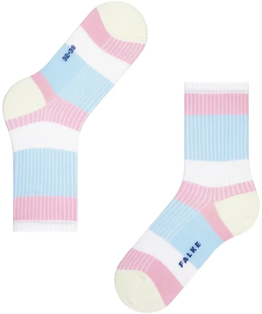 Blocky Stripe Dames Sokken