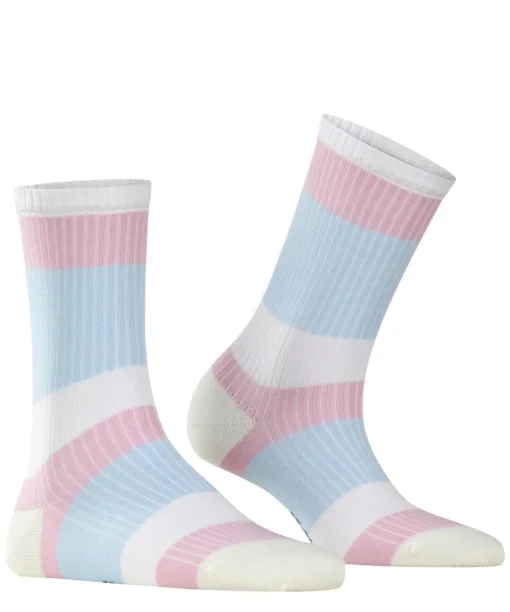 Blocky Stripe Dames Sokken