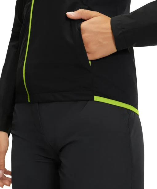 Dames Biking Jacket Opstaande Kraag
