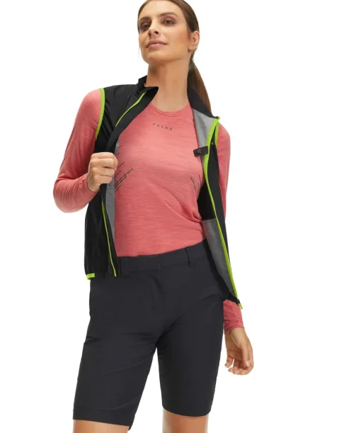 Dames Biking Vest Opstaande Kraag