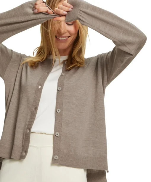 Dames Cardigan Ronde Hals