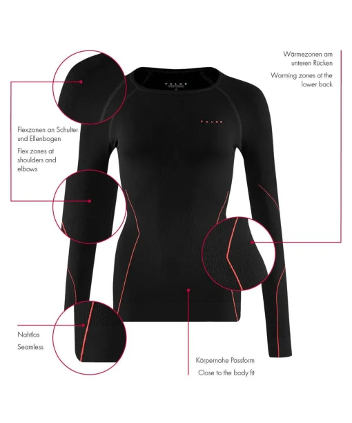 Dames Lange Mouw Shirt Maximum Warm