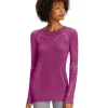 Dames Lange Mouw Shirt Wool-Tech