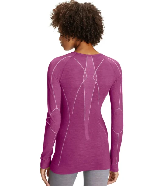 Dames Lange Mouw Shirt Wool-Tech