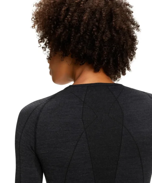 Dames Lange Mouw Shirt Wool-Tech