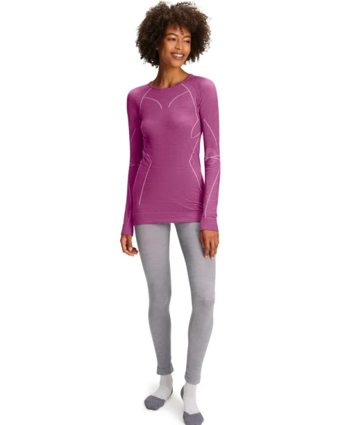 Dames Lange Mouw Shirt Wool-Tech
