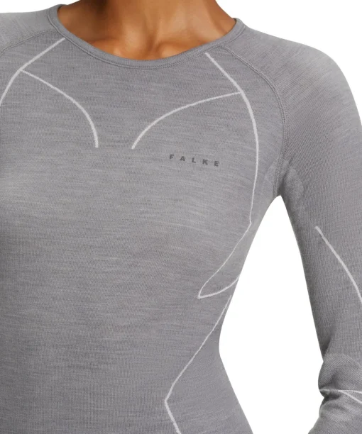 Dames Lange Mouw Shirt Wool-Tech