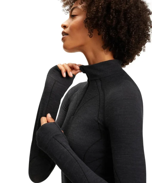 Dames Lange Mouw Shirt Wool-Tech