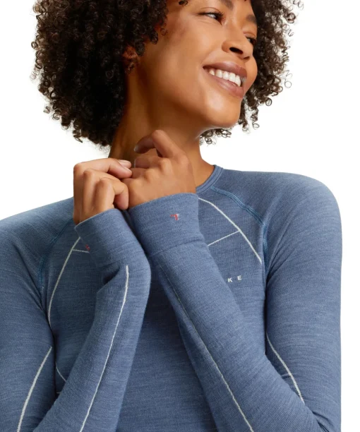 Dames Lange Mouw Shirt Wool-Tech