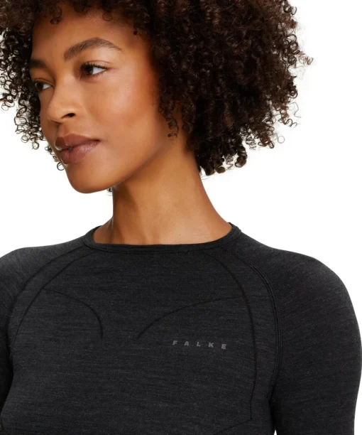 Dames Lange Mouw Shirt Wool-Tech