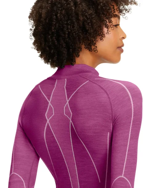 Dames Lange Mouw Shirt Wool-Tech