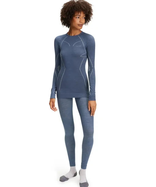 Dames Lange Mouw Shirt Wool-Tech