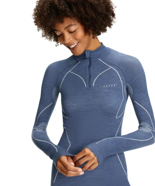 Dames Lange Mouw Shirt Wool-Tech