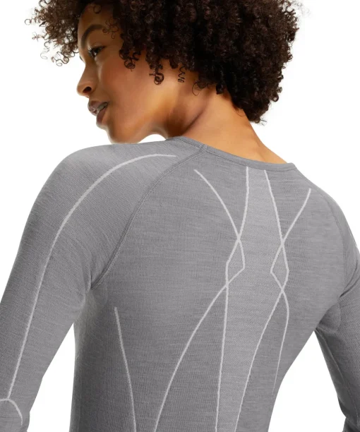 Dames Lange Mouw Shirt Wool-Tech