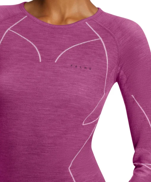 Dames Lange Mouw Shirt Wool-Tech