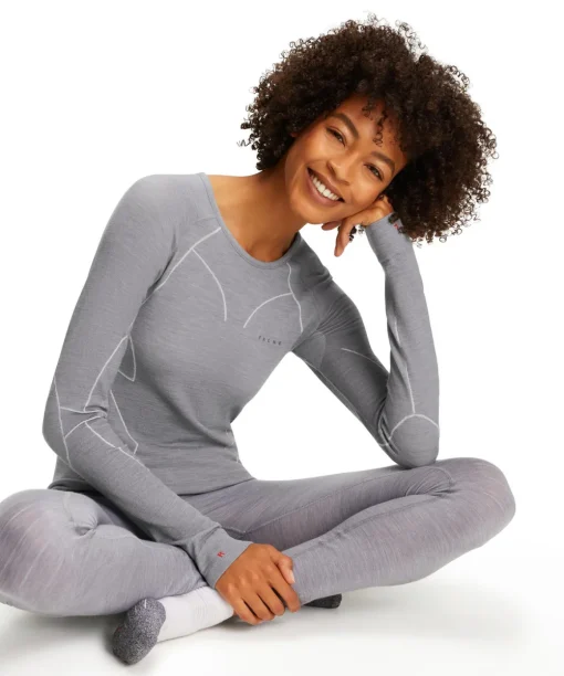 Dames Lange Mouw Shirt Wool-Tech