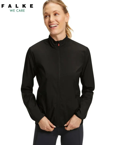Dames Running Jacket Opstaande Kraag
