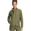 Dames Running Jacket Opstaande Kraag,Kap