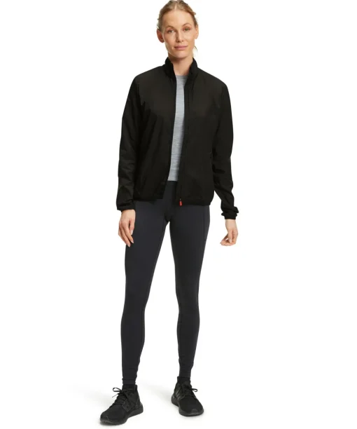Dames Running Jacket Opstaande Kraag