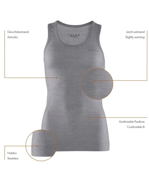 Dames Tanktop Wool-Tech Light