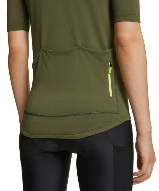 Dames T-Shirt College Kraag