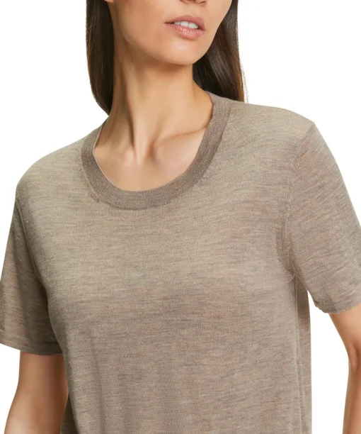Dames T-Shirt Ronde Hals