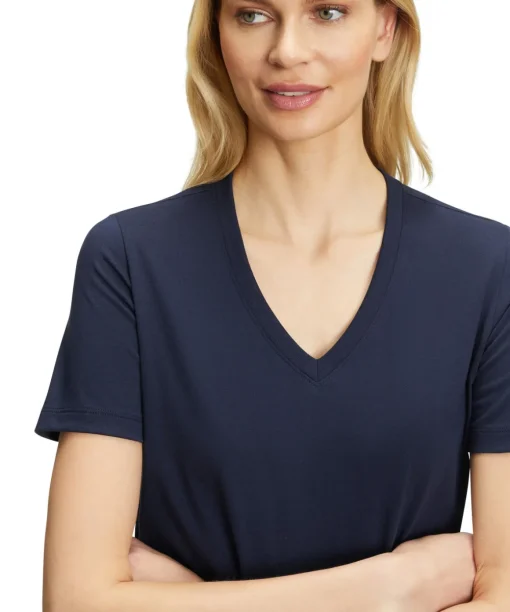 Dames T-Shirt V-Hals