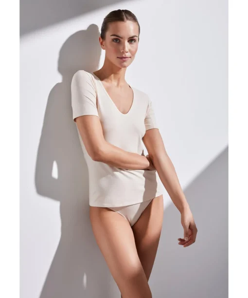 Dames T-Shirt V-Hals Climate Control