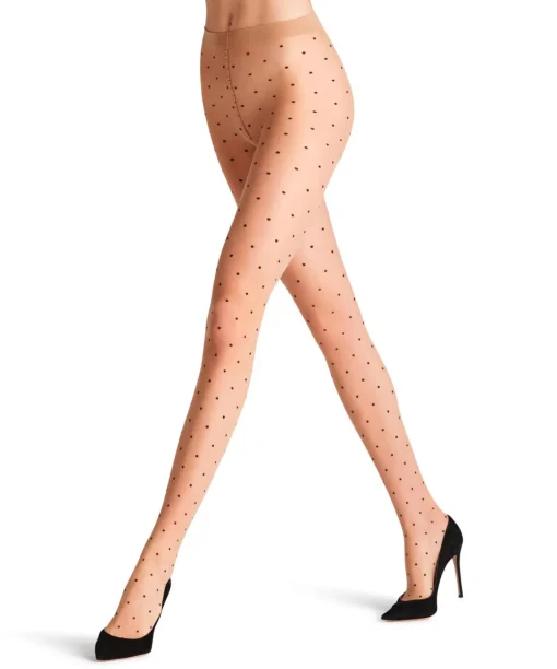 Dot Bicolor 15 Den Dames Panty