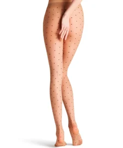 Dot Bicolor 15 Den Dames Panty