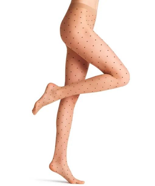 Dot Bicolor 15 Den Dames Panty
