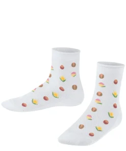 Dotted Flower Kinderen Korte Sok