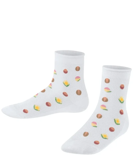 Dotted Flower Kinderen Korte Sok