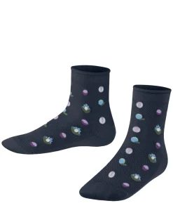 Dotted Flower Kinderen Korte Sok