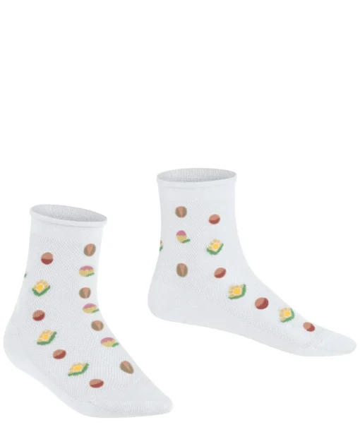 Dotted Flower Kinderen Korte Sok