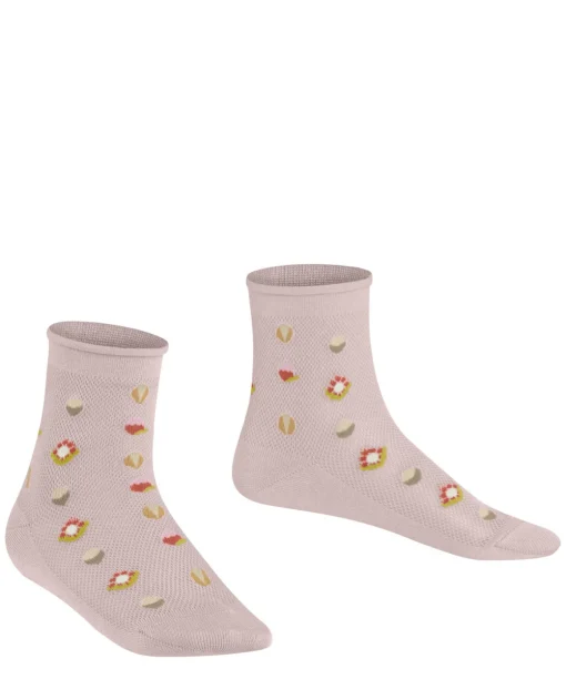 Dotted Flower Kinderen Korte Sok