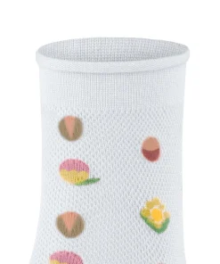 Dotted Flower Kinderen Korte Sok