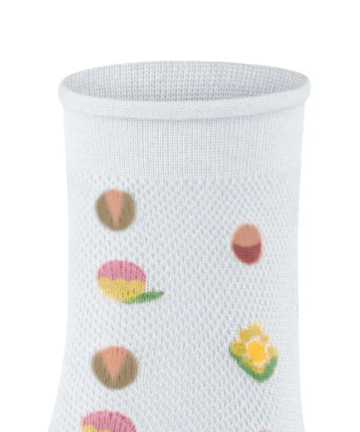 Dotted Flower Kinderen Korte Sok