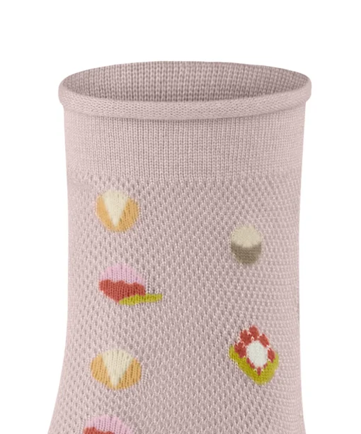 Dotted Flower Kinderen Korte Sok