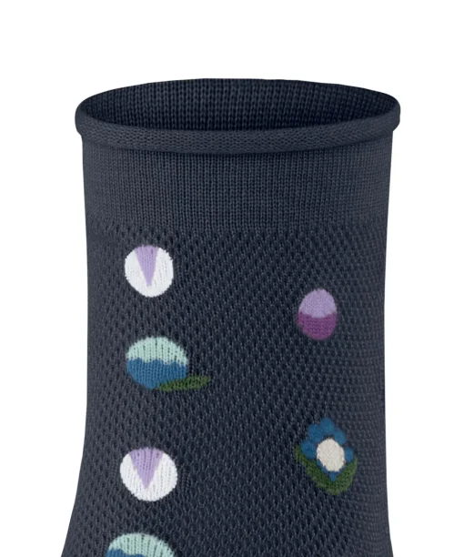 Dotted Flower Kinderen Korte Sok
