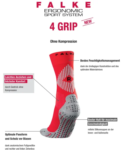 4Grip Unisex Sokken