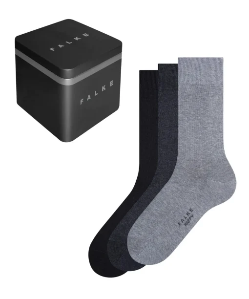 Happy Box 3-Pack Heren Sokken