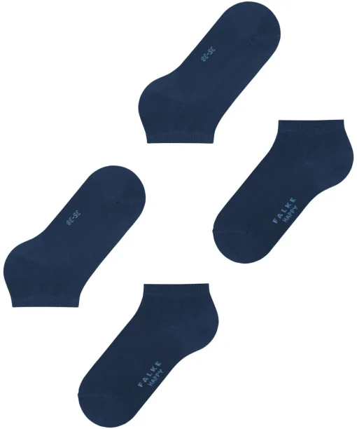 Happy 2-Pack Dames Sneakersokken