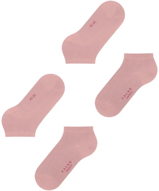 Happy 2-Pack Dames Sneakersokken