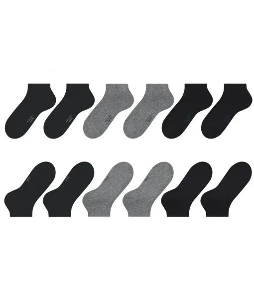 Happy 6-Pack Heren Sneakersokken