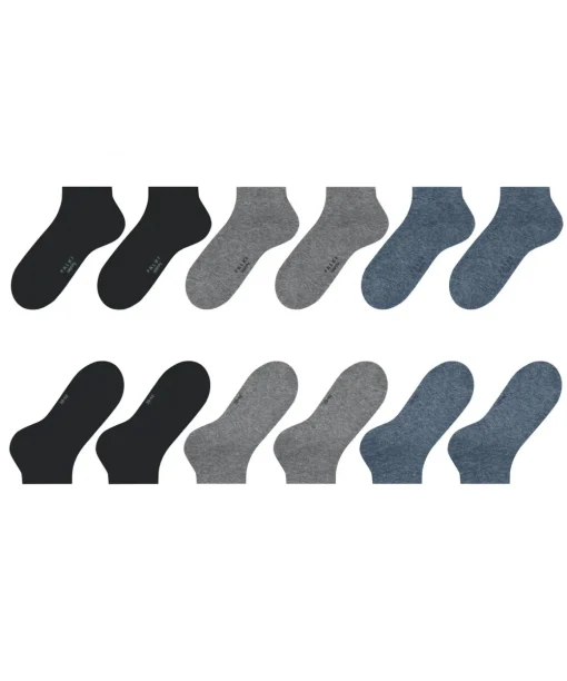 Happy 6-Pack Heren Sneakersokken