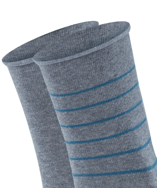 Happy Stripe 2-Pack Dames Sokken
