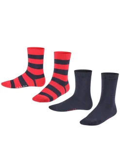 Happy Stripe 2-Pack Kinderen Sokken